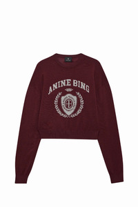 Knitwear: Mia Sweater Burgundy
