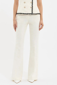 Bottoms: Jacquie Pant Cream