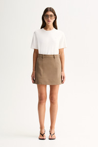 Trixie Mini Skirt Camel