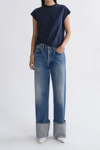 Denim: Big Cuff Jean Liberty