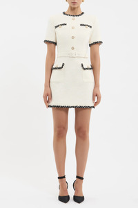 Jacquie Mini Dress Cream