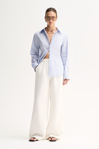 Kallie Stripe Shirt Blue Stripe