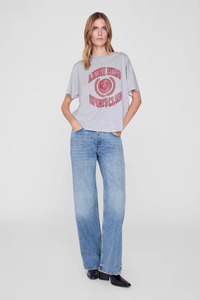 Tops: Cade Tee Collegiate Grey