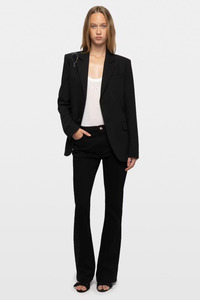 Vanille Strass Snake Blazer Black