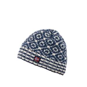 SVALBARD BEANIE NIGHT/OFFWHITE