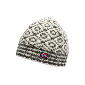 SVALBARD BEANIE OFFWHITE/ANTHRACITE