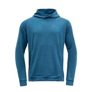 Mens Lifestyle: NIBBA MAN HOODIE BLUE MELANGE