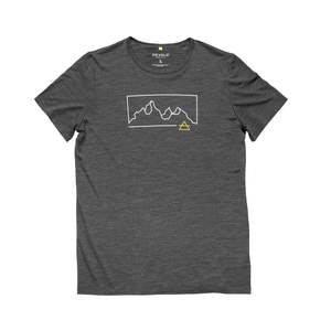 Mens Training Clothing: Men's Active Outline Merino T-Shirt