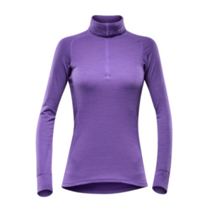 Women's Duo Active Merino 205 Half Zip Shirt Purple