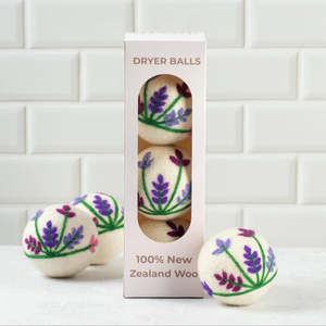 NZ Wool Lupin Dryer Balls
