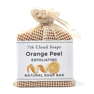 Face: Orange Peel Exfoliating Artisan Soap