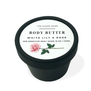 White Lily & Rose Moisturising Body Butter