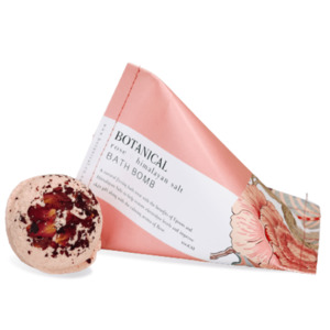 Bath Salts: Rose + Himalayan Salt Bath Bomb