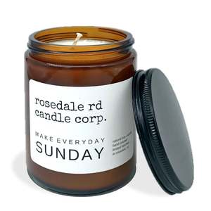 Make Everyday Sunday Natural Soy Candle