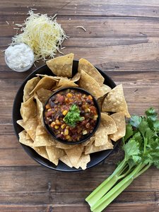 Vegetarian Nachos - Devour Catering Wanaka