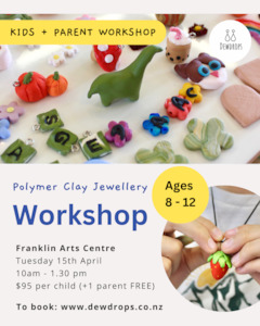 Kids Workshops: Franklin Arts Centre, Tuesday 15th April