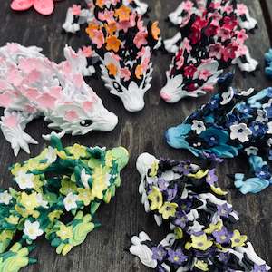 3d Printed Baby Dragons: Cherry Blossom Dragon collection