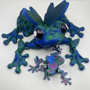 3d Printed Turtles Frogs: Flutter Frog