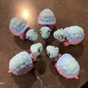 Tortoise - two styles, multiple colours and sizes