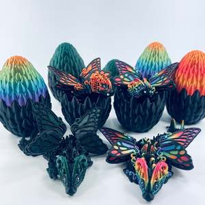 3d Printed Dragons: Baby Butterfly Dragon