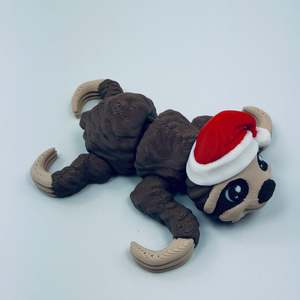Mini Santa Sloth
