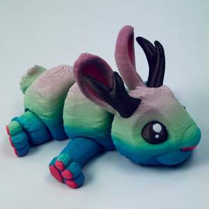 3d Printed Epic Creatures: Mini Jackalope