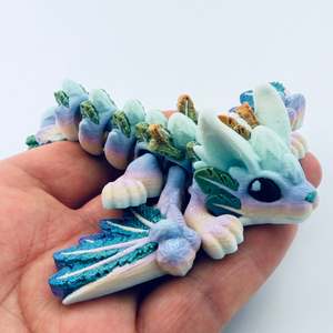 3d Printed Flexible Dragons: Tiny Bunny Dragon