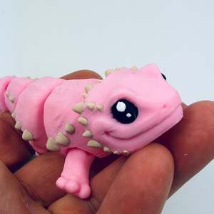 Mini Bearded Dragon - includes key ring variant