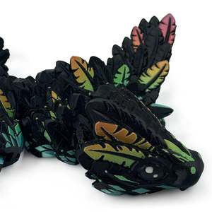 3d Printed Articulated Winged Dragons: Baby Flying Serpent Dragon
