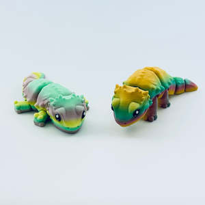 3d Printed Epic Creatures: Mini Bearded Dragon | Hand Painted