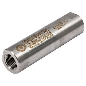 Shower Eyewash Accessories: Pratt Anti Freeze Valve Only 1.7°C Rated Temperature