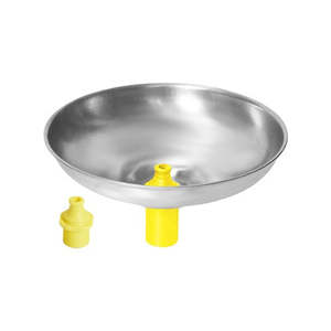 Pratt S/Steel Shower Head With Swirltec Nozzle Suits SE693