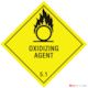 Class 5.1 Oxidizing Agent Labels – 100mm x 100mm | Roll of 500