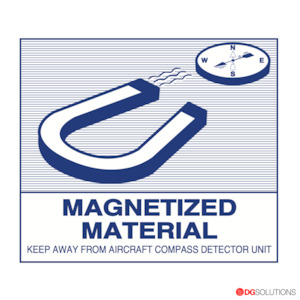 Magnetized Material Handling Labels – 110mm x 90mm | Roll of 500