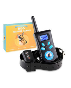 2 in 1 No Bark Remote Dog Training Collar with one rechargeable collar