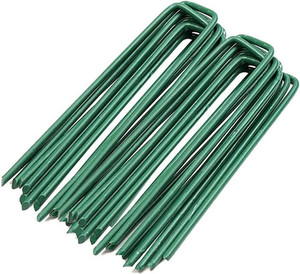 Products: Artificial Turf Anchor U-shaped Nails - 100 Pack DH Garden Supplies