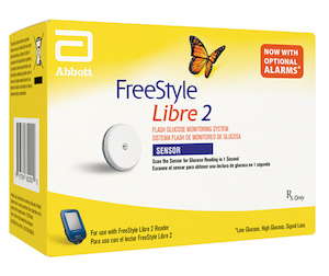 Continuous Glucose Monitors: Libre 2 Sensors