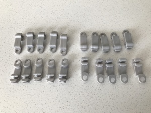 Glides for trimline track