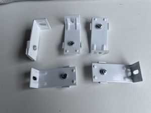 Superfit brackets ZR 50 Black, pack of 5