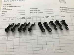 Products: Tracks, End caps dark brown