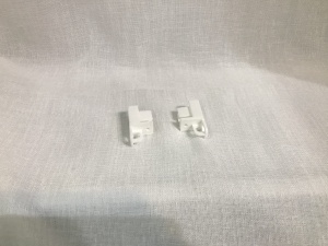 Tracks, End caps for Ultraglide Light brown