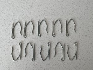 Tracks, End caps light brown