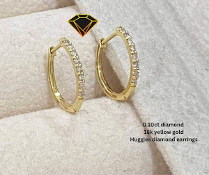 Products: 0.16ct Natural Diamond Stud Earrings 18k White Gold Diamante NZ