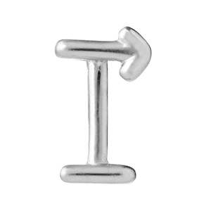 Karen Walker: Karen Walker "I" Single Stud Earring