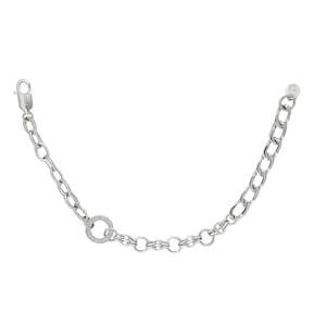 Stolen Girlfriends Club Core Bracelet Sterling Silver -18.5cm