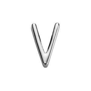 V Sterling Silver
