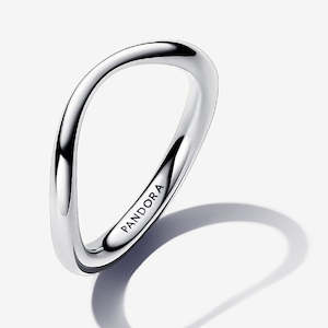 Organically Shaped Band Ring