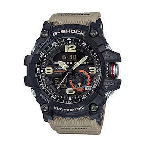 Casio G-Shock Mudmaster Twin Sensor Black & Brown GG1000-1A5