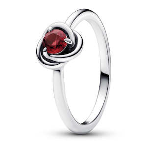 Pandora Rings: July Birthstone Ring - Size 56