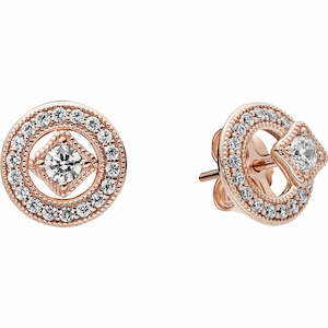 Pandora Earrings: Pandora Rose Vintage Allure Stud Earrings